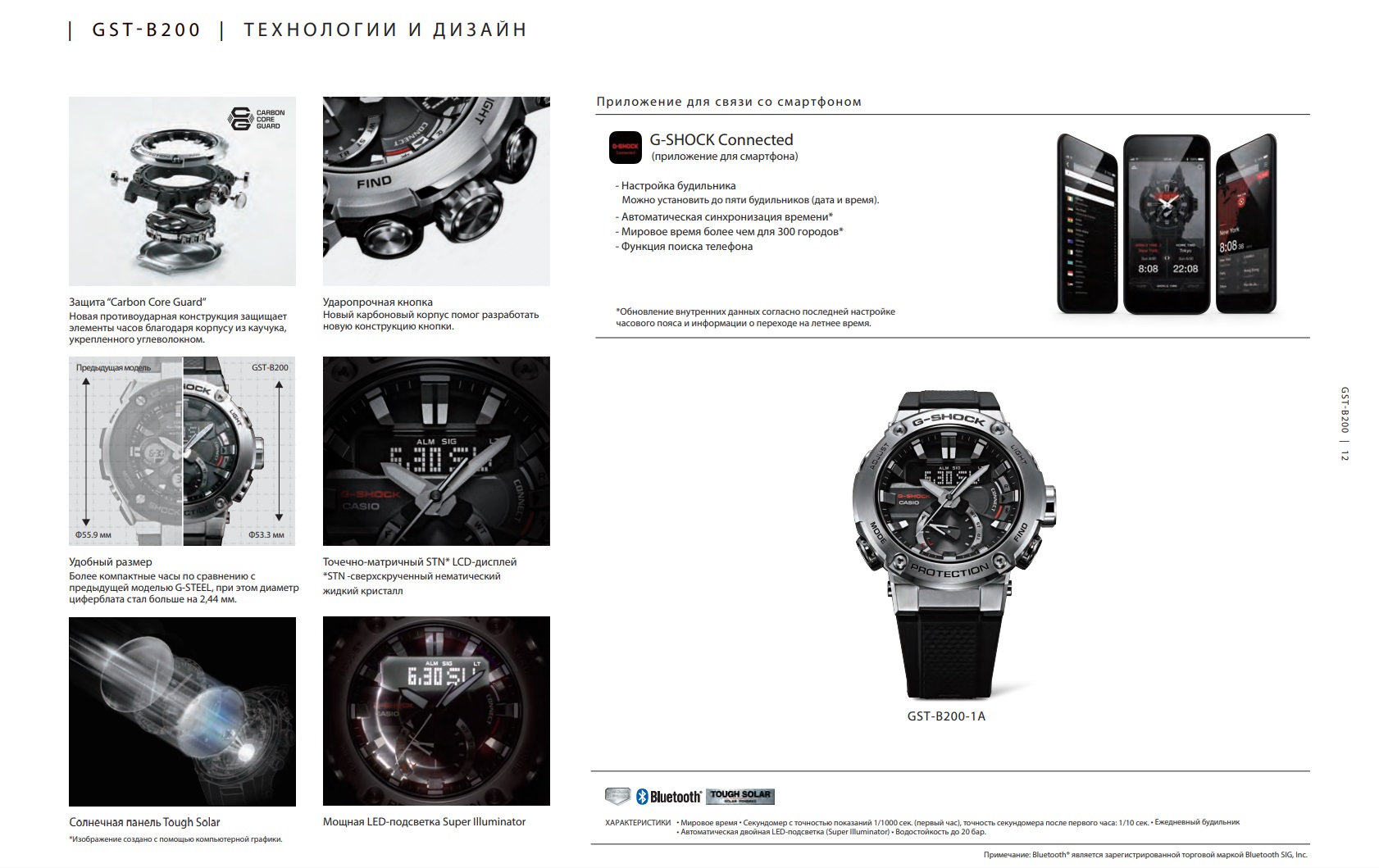 Новая серия GST-B200 линейки G-Steel от G-Shock - Часы CASIO