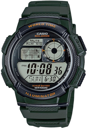 Часы CASIO AE-1000W-3A