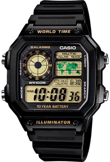 Часы CASIO AE-1200WH-1B