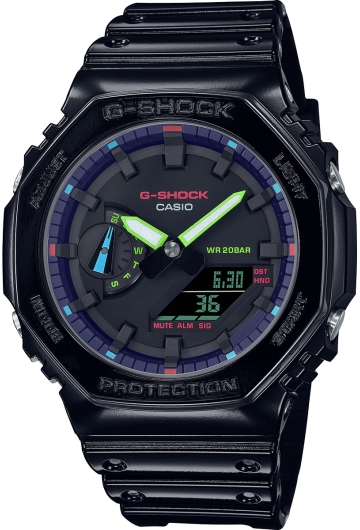 Часы CASIO GA-2100RGB-1A