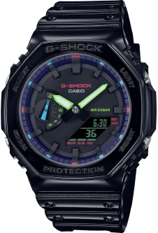 Часы CASIO GA-2100RGB-1A